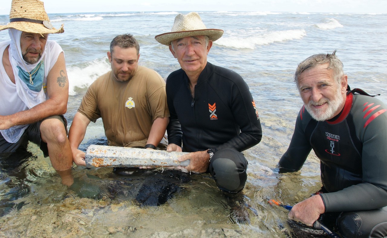 plomb de sonde retrouvé à Vanikoro